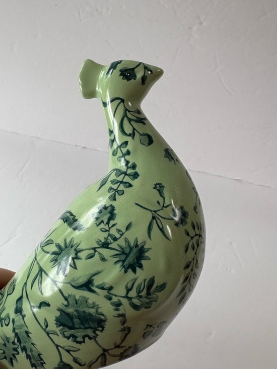 NWT Anthropologie Peacock Candle Holder